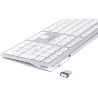Клавіатура A4Tech FBX50C USB/Bluetooth White (FBX50C White) Diawest
