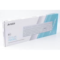 Клавіатура A4Tech FBX50C USB/Bluetooth White (FBX50C White) Diawest