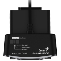 Веб-камера Genius Quiet Full HD Iron Grey (32200005400) Diawest