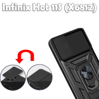 Чехол для мобильного телефона BeCover Military Infinix Hot 11S (X6812) Black (709093) Diawest