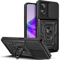 Чехол для мобильного телефона BeCover Military Oppo A17 Black (709113) Diawest