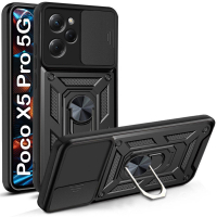 Чохол до мобільного телефона BeCover Military Poco X5 Pro 5G Black (709114) Diawest