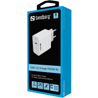 Зарядний пристрій Sandberg USB-C PD 65W (441-48) Diawest