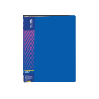Папка с файлами Economix А4 с 40 файлами, синяя (E30604-02) Diawest