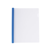 Папка-швидкозшивач Economix А4 з планкою-затиском 10 мм (2-65 аркушів), синя (E31205-02) Diawest