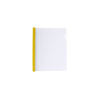 Папка-скоросшиватель Economix А4 с планкой-зажимом 15 мм (2-95 листов), желтая (E31211-05) Diawest
