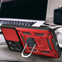 Чохол до мобільного телефона BeCover Military Poco X5 Pro 5G Red (709117) Diawest