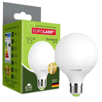 Лампочка Eurolamp LED G95 15W E27 4000K 220V (LED-G95-15274(P)) Diawest