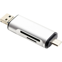 Концентратор XoKo AC-440 Type-C USB 3.0 and MicroUSB/SD Card Reader (XK-AС-440) Diawest