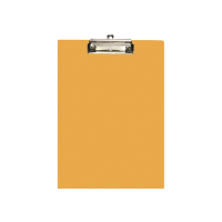 Клипборд-папка Economix A4 с прижимом и подвесом, пластик, оранжевый (E30156-86) Diawest