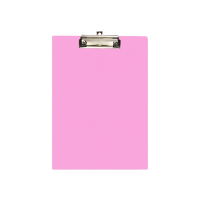Клипборд-папка Economix A4 с прижимом и подвесом, пластик, розовый (E30156-89) Diawest