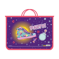 Папка - портфель Cool For School пластиковый на молнии Beauty (CF30001-01) Diawest