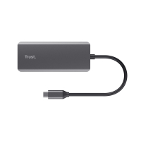 Порт-репликатор Trust Dalyx 6-in-1 USB-C Multi-port Dock Aluminium (24968_TRUST) Diawest