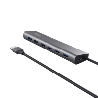 Порт-репликатор Trust Dalyx 7-in-1 USB-A 3.2 Aluminium Dock (24967_TRUST) Diawest