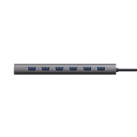 Порт-репликатор Trust Dalyx 7-in-1 USB-A 3.2 Aluminium Dock (24967_TRUST) Diawest