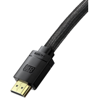 Кабель мультимедийный HDMI to HDMI 1.5m V2.1 Baseus (WKGQ040101) Diawest