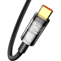 Дата кабель USB 2.0 AM to Type-C 1.0m 5A Black Baseus (CATS000201) Diawest