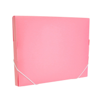 Папка на резинках Optima А4 30 мм, пастельна рожева (O35616-89) Diawest