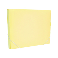 Папка на резинках Optima А4 30 мм, пастельна жовта (O35616-85) Diawest