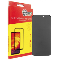 Скло захисне Dengos Full Glue Privacy iPhone 14 Pro Max (black) (TGFGP-32) Diawest