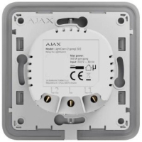 Розумний вимикач Ajax LightSwitch 2-gang/білий (ALS2W) Diawest