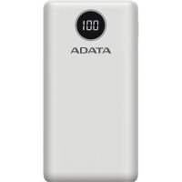 Батарея універсальна ADATA P20000QCD 20000mAh, PD/18W, QC/3.0, USB-C, USB*2, white (PB931040) Diawest