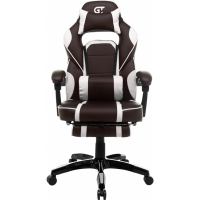 Кресло игровое GT Racer X-2749-1 Dark Brown/White Diawest