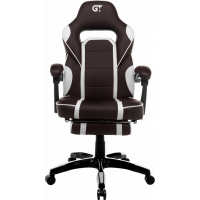 Кресло игровое GT Racer X-2749-1 Dark Brown/White Diawest