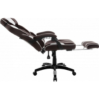 Кресло игровое GT Racer X-2749-1 Dark Brown/White Diawest