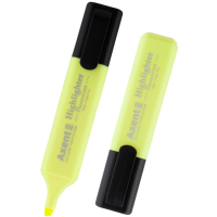 Маркер Axent Highlighter 1-5 мм клиноподібний жовтий (2531-08-A) Diawest