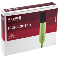 Маркер Axent Highlighter 1-5 мм клиноподібний жовтий (2531-08-A) Diawest