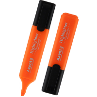 Маркер Axent Highlighter 1-5 мм клиновидный оранжевый (2531-12-A) Diawest