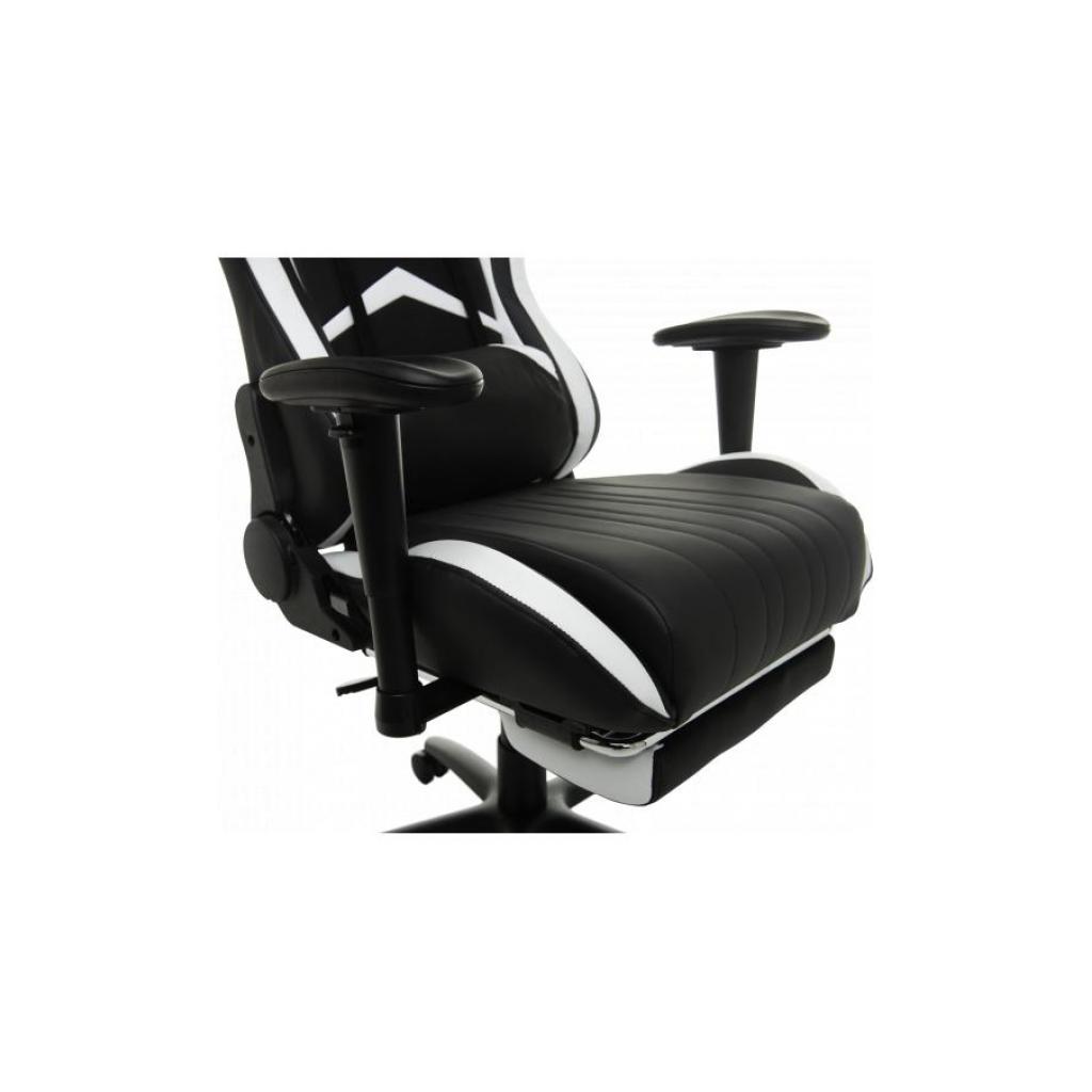 Кресло игровое GT Racer X-2534-F Black/White Diawest