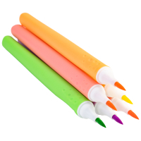 Фломастери Maxi пензлики BRUSH-TIPPED Jumbo, 10 пастельних кольорів, лінія 0,5-6 мм (MX15237) Diawest