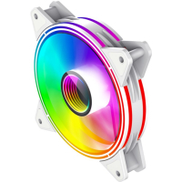 Кулер для корпуса Gamemax FN-12Rainbow-Q-Infinity WT Diawest