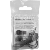 Наушники Defender Basic 210 Black (63211) Diawest