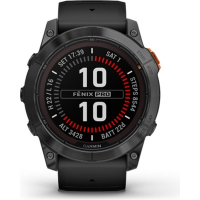 Смарт-годинник Garmin fenix 7X Pro Sol, Slate Gray Stl w/Black Bnd, GPS (010-02778-01) Diawest