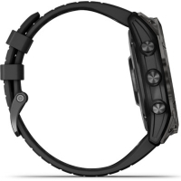 Смарт-годинник Garmin fenix 7X Pro Sol, Slate Gray Stl w/Black Bnd, GPS (010-02778-01) Diawest