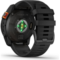 Смарт-годинник Garmin fenix 7X Pro Sol, Slate Gray Stl w/Black Bnd, GPS (010-02778-01) Diawest