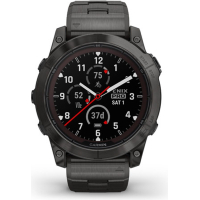 Смарт-часы Garmin fenix 7X Pro Saph Sol, Crbn Gry Ti w/Crbn Gry Mtl Bnd, Ex, GPS (010-02778-30) Diawest