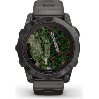 Смарт-часы Garmin fenix 7X Pro Saph Sol, Crbn Gry Ti w/Crbn Gry Mtl Bnd, Ex, GPS (010-02778-30) Diawest