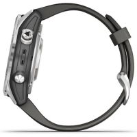 Смарт-годинник Garmin fenix 7S Pro Solar, Glass, SS w/Graphite band, GPS (010-02776-01) Diawest