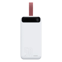 Батарея універсальна Proda PD-P97 50000 mAh, Type-C/micro-USB 2A input, 2*USB 2A output, w Torch (PRD-PD-97-WT) Diawest