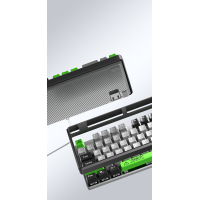 Клавіатура Aula F2088 PRO Plus 9 Green Keys KRGD Blue USB UA Black/Gray (6948391234892) Diawest
