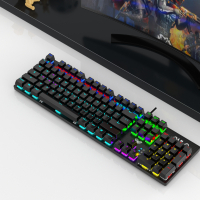 Клавіатура Aula S2022 Keycap KRGD Blue USB UA Black (6948391240527) Diawest