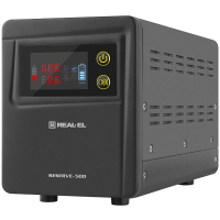 Пристрій безперебійного живлення REAL-EL RESERVE-500 (EL122100003) Diawest