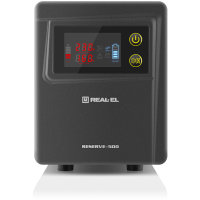 Пристрій безперебійного живлення REAL-EL RESERVE-500 (EL122100003) Diawest