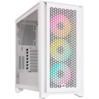 Корпус Corsair iCUE 4000D RGB Airflow White (CC-9011241-WW) Diawest