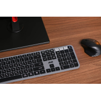 Клавиатура 2E KS240 Wireless/Bluetooth Grey (2E-KS240WG) Diawest