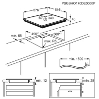 Варочная поверхность AEG HK624000XB Diawest